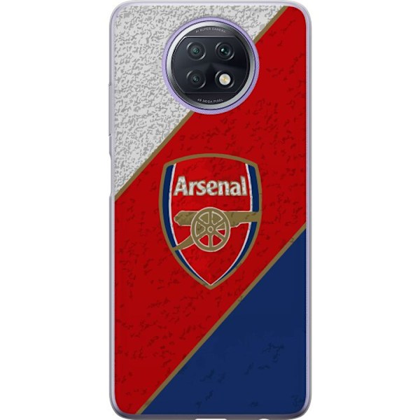 Xiaomi Redmi Note 9T Gennemsigtig cover Arsenal