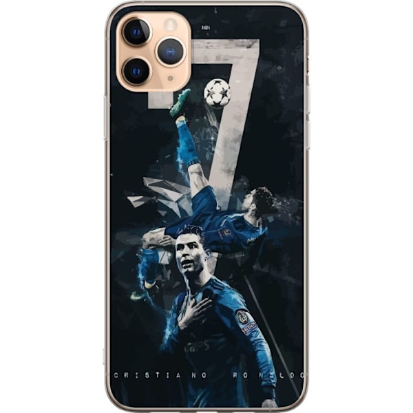 Apple iPhone 11 Pro Max Läpinäkyvä kuori Ronaldo