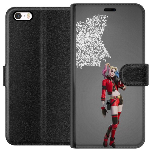 Apple iPhone 5 Lompakkokotelo Harley Quinn