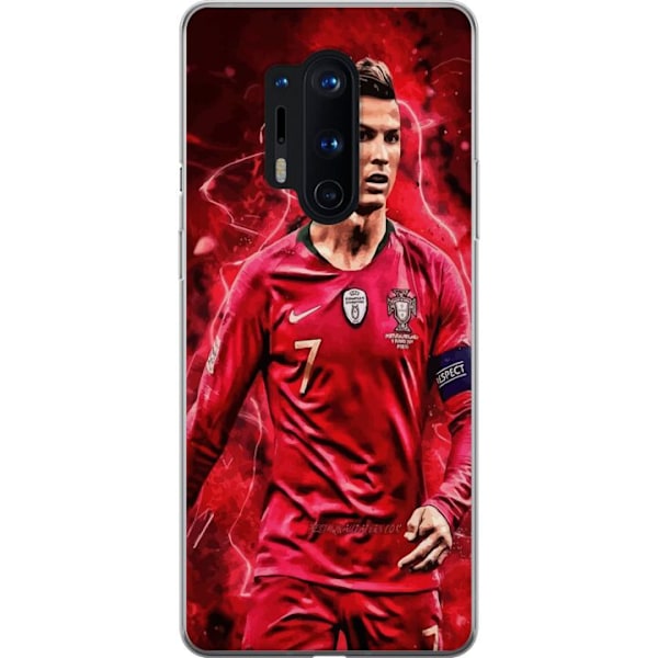 OnePlus 8 Pro Gjennomsiktig deksel Ronaldo Ferdigheter - CR7 D