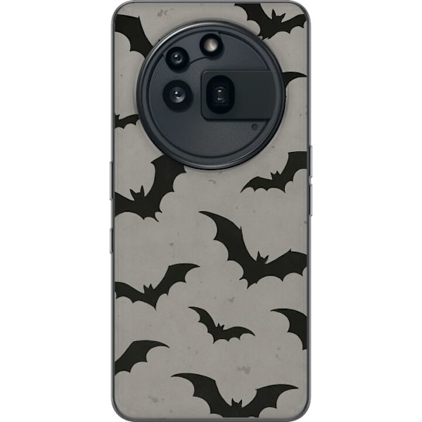 Nothing Phone (3a) Pro Läpinäkyvä kuori Flutterprint