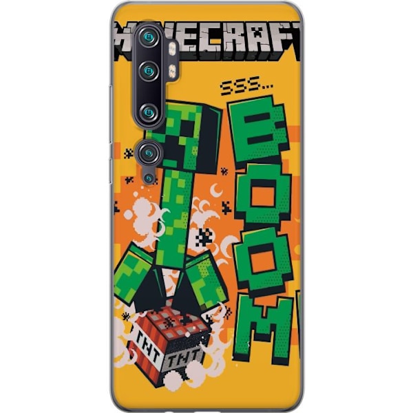 Xiaomi Mi Note 10 Pro Gennemsigtig cover Minecraft Boom