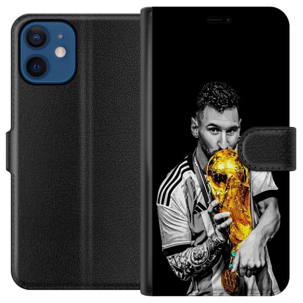 Kompatibelt Plånboksfodral till Apple iPhone 12 Lionel Messi