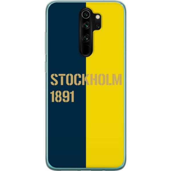 Xiaomi Redmi Note 8 Pro  Gennemsigtig cover Stockholm 1891