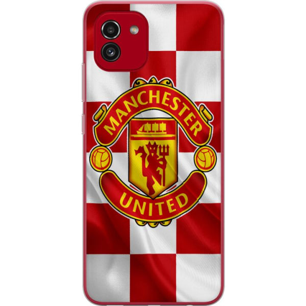 Samsung Galaxy A03 Cover / Mobilcover - Manchester United
