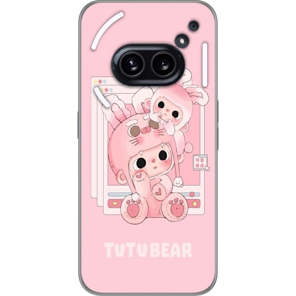 Nothing Phone (2a) Gennemsigtig cover TUTUBEAR