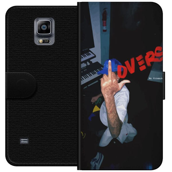 Samsung Galaxy Note 4 Tegnebogsetui Kærlighed Mystik Design Romantisk Motiv Populært Grafisk Mønster Mode Stil