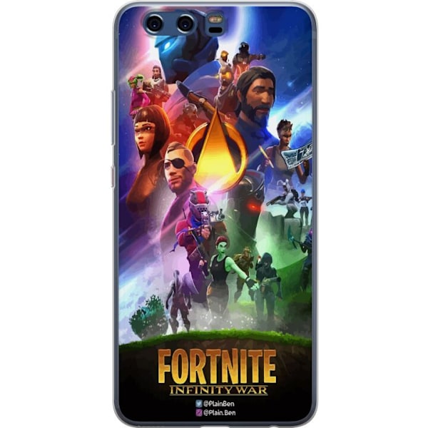 Huawei P10 Genomskinligt Skal Fortnite