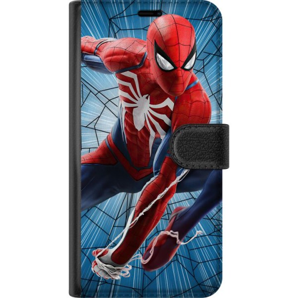 Samsung Galaxy A02s Lommeboketui Spiderman