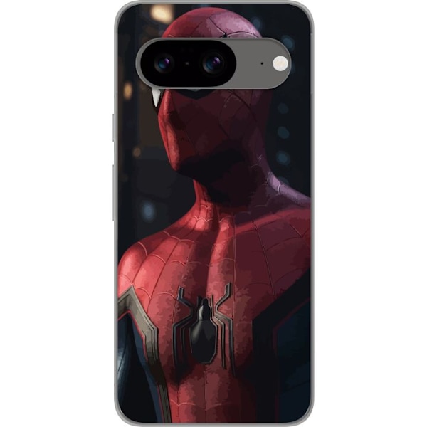 Google Pixel 8 Gjennomsiktig deksel Spiderman