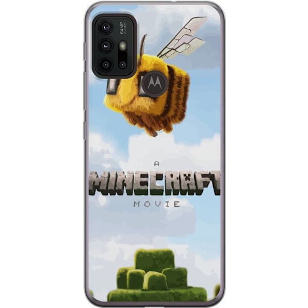 Motorola Moto G30 Genomskinligt Skal A Minecraft Movie