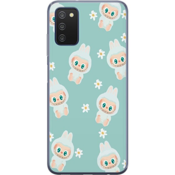 Samsung Galaxy A03s Läpinäkyvä kuori Labubu Candy Vibes
