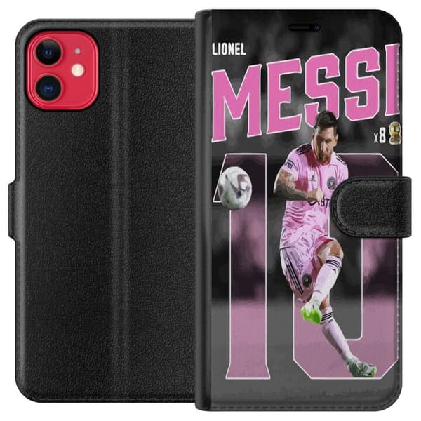 Kompatibel Tegnebogsetui til Apple iPhone 11 Lionel Messi