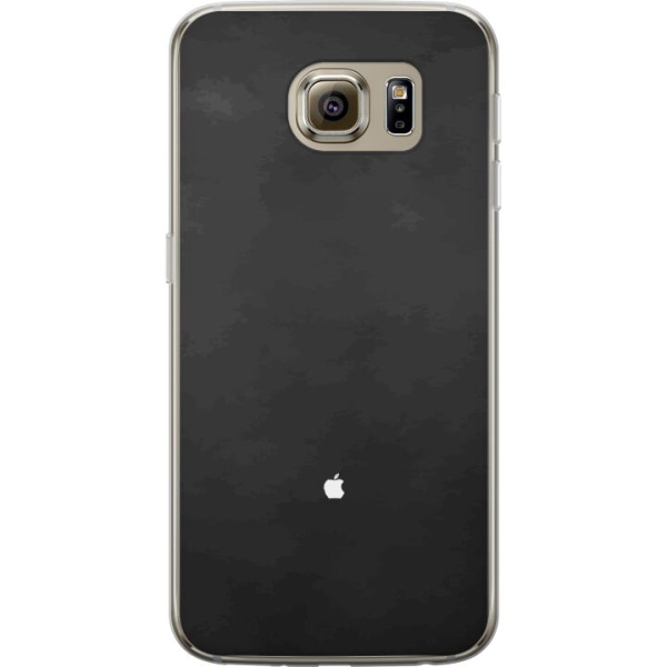 Samsung Galaxy S6 Läpinäkyvä kuori Apple Grey