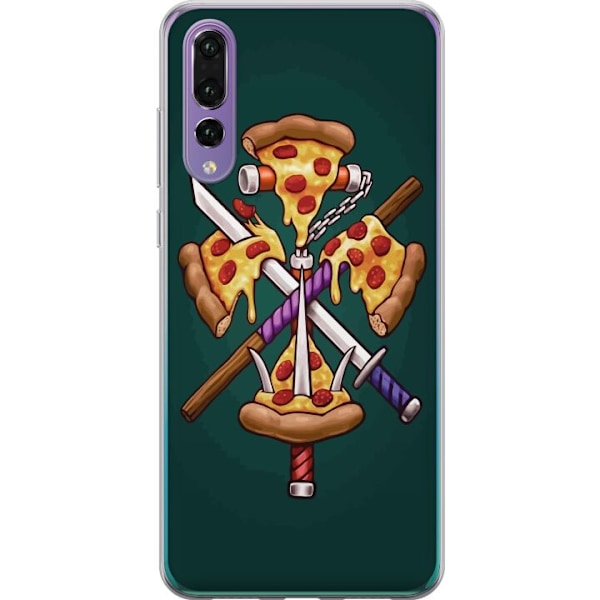 Huawei P20 Pro Läpinäkyvä kuori Pizza