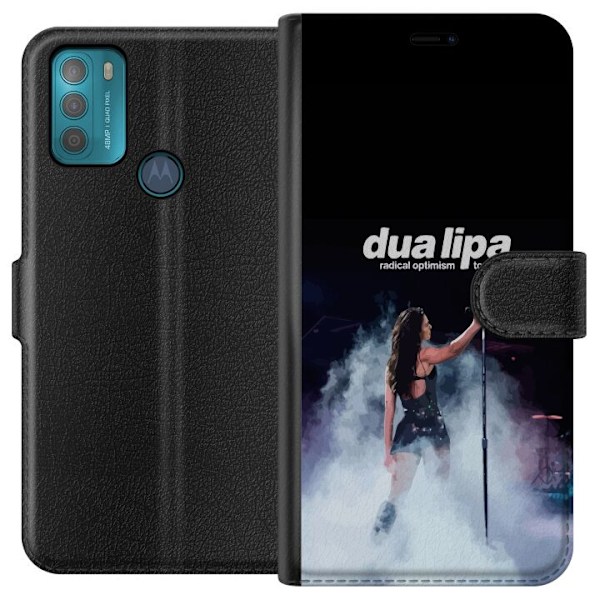 Motorola Moto G50 Tegnebogsetui Dua Lipa – Signature Looks & Vibes