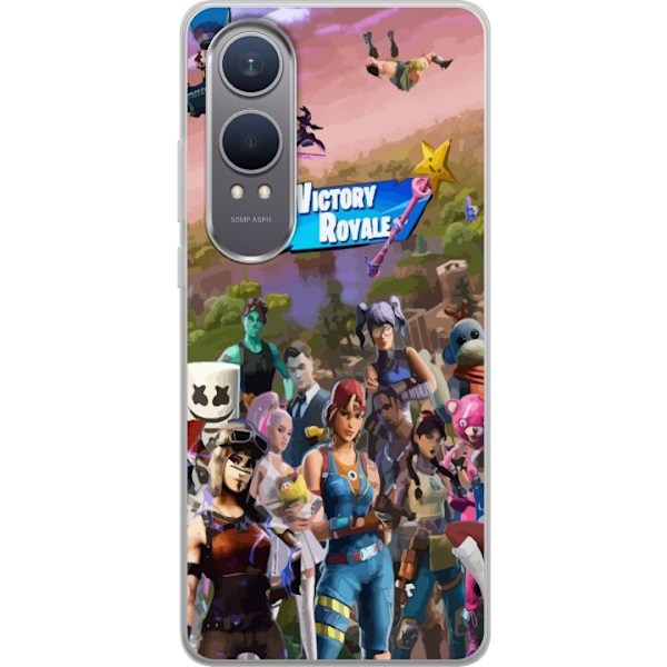 OnePlus Nord CE4 Lite Genomskinligt Skal Fortnite