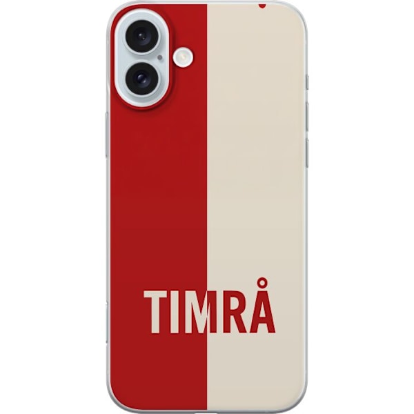 Apple iPhone 16 Plus Läpinäkyvä kuori Timrå - Hockey