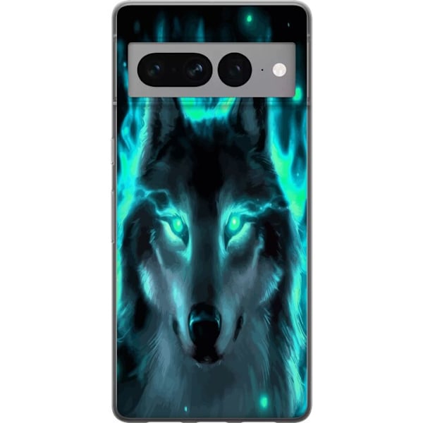 Google Pixel 7 Pro Genomskinligt Skal Varg