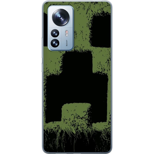 Xiaomi 12 Pro Läpinäkyvä kuori A Minecraft Movie