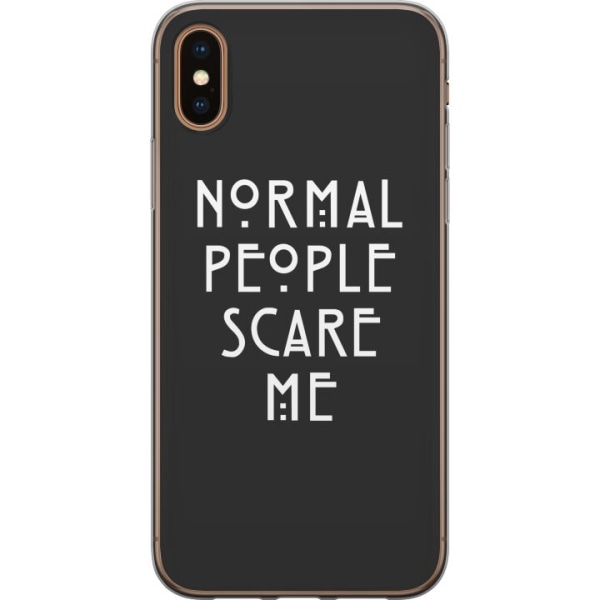 Apple iPhone XS Max Gennemsigtig cover Normal