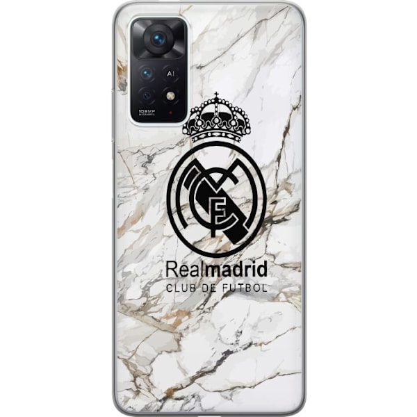 Xiaomi Redmi Note 11 Pro Gjennomsiktig deksel Real Madrid