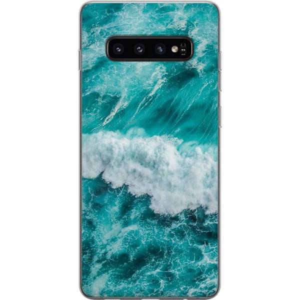 Samsung Galaxy S10 Gjennomsiktig deksel Hav