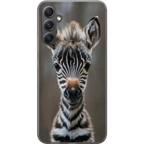 Samsung Galaxy A05s Läpinäkyvä kuori Giraffi Eläinaihe Afrikka Luonto Graafinen Kuva Savanni Villieläimet Suosittu Seinätaide Eksoottinen Teema