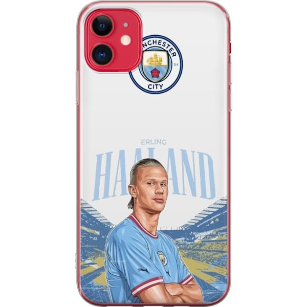 Apple iPhone 11 Läpinäkyvä kuori Erling Haaland