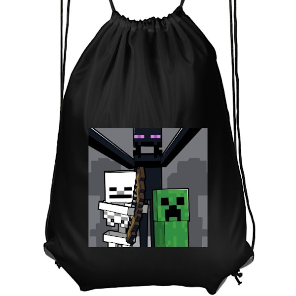 Gymnastikpose til Børn | Behagelig og Praktisk Minecraft sort Barn