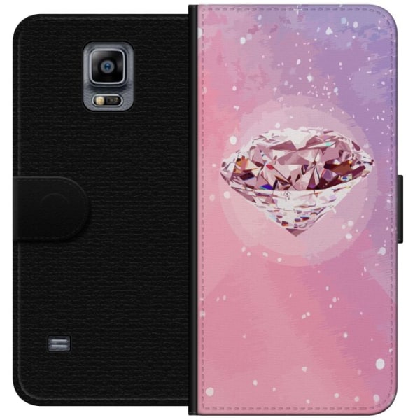 Samsung Galaxy Note 4 Tegnebogsetui Glitter Diamant