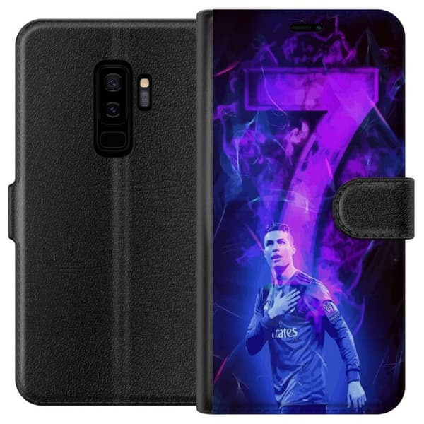 Kompatibel Tegnebogsetui til Samsung Galaxy S9+ Ronaldo 7