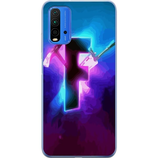 Xiaomi Redmi 9T Gjennomsiktig deksel Fortnite