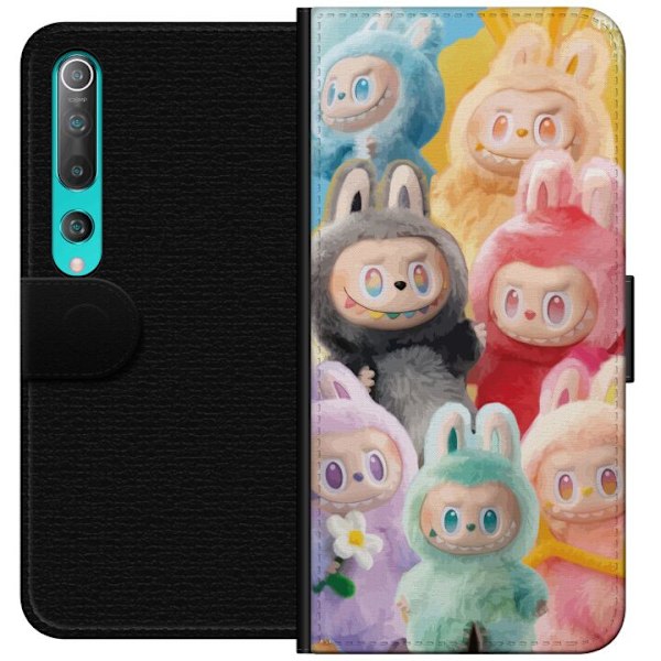 Xiaomi Mi 10 5G Plånboksfodral Labubu Sketch Style – Handri