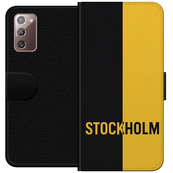 Samsung Galaxy Note20 Lompakkokotelo Stockholm – jalkapallo