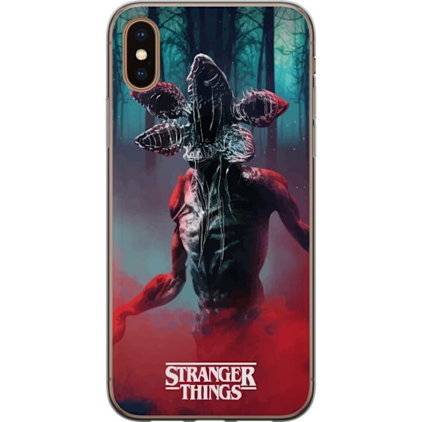 Apple iPhone XS Max Gennemsigtig cover Fremmede Ting Monster