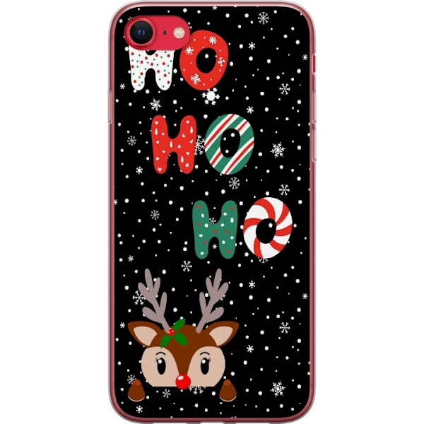 Apple iPhone 8 Gennemsigtig cover HO HO HO