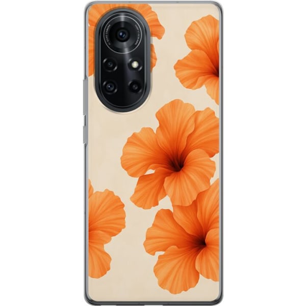 Huawei nova 8 Pro Genomskinligt Skal Papaya Punch