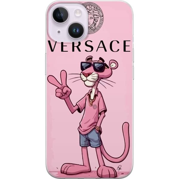 Kompatibelt Mobildeksel til Apple iPhone 14 Pink Panter Merke