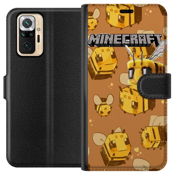 Xiaomi Redmi Note 10 Pro Tegnebogsetui Minecraft Bi