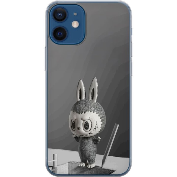 Apple iPhone 12  Läpinäkyvä kuori Pop Mart MEGA LABUBU LABU