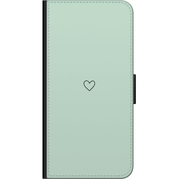 Kompatibelt Lommeboketui til OnePlus 9 Pro Enkelt Hjerte
