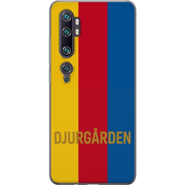 Xiaomi Mi Note 10 Pro Genomskinligt Skal Djurgården – fotbo