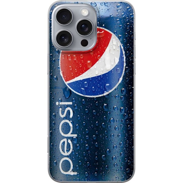 Apple iPhone 16 Pro Max Läpinäkyvä kuori Pepsi