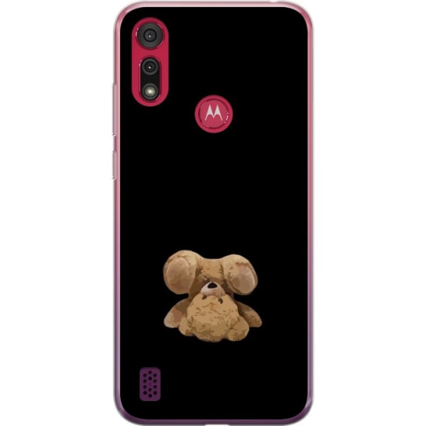 Motorola Moto E6s (2020) Gennemsigtig cover Op og ned bjørn
