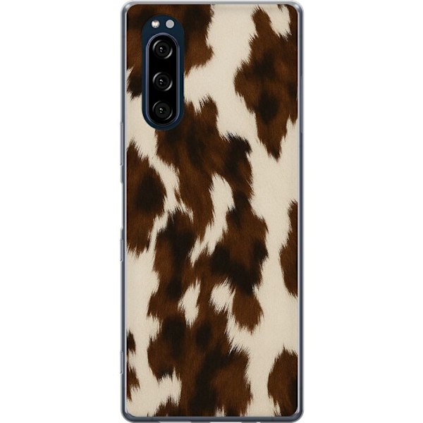 Sony Xperia 5 Läpinäkyvä kuori Värisuihku