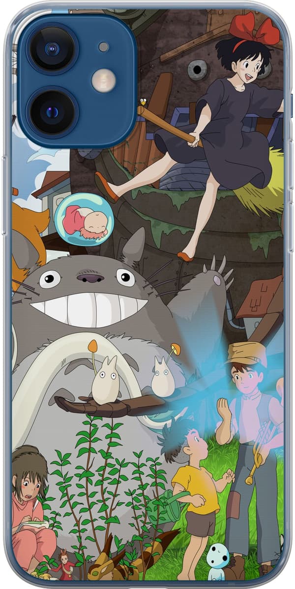 Kompatibelt Mobilskal till Apple iPhone 12 mini Studio Ghibli
