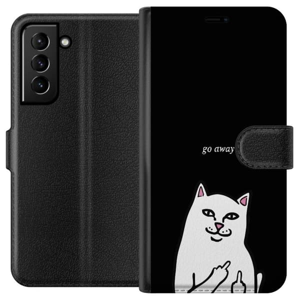Kompatibel Tegnebogsetui til Samsung Galaxy S21+ 5G Meme