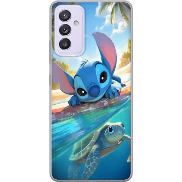 Samsung Galaxy A82 5G Läpinäkyvä kuori Stitch kilpikonnalla