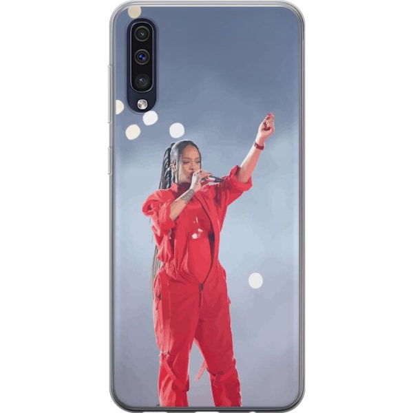 Samsung Galaxy A50 Läpinäkyvä kuori Rihanna – Trendsetting Looks & Style